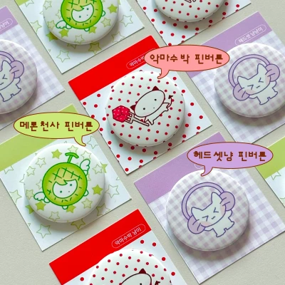 핀버튼: 천사, 악마 그리고 헤드셋의 냥이♪