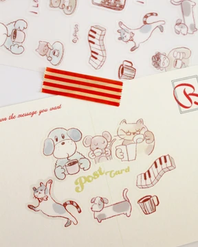 coffee & jazz sticker