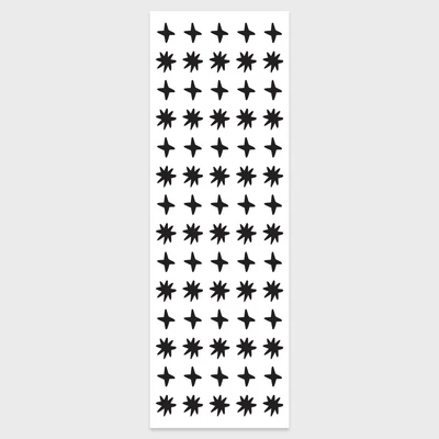 Tiny Tip STICKER - BLACK STAR