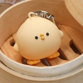 병아리만두 삠 피규어 키링