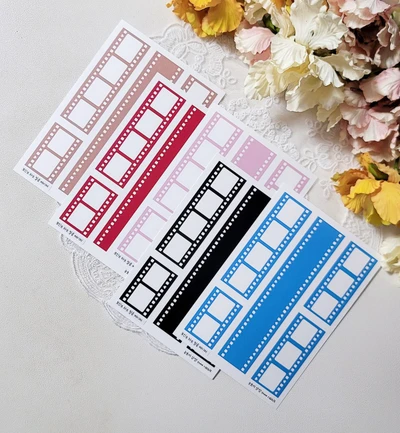 포인트 하트 필름 페이퍼 5종 set