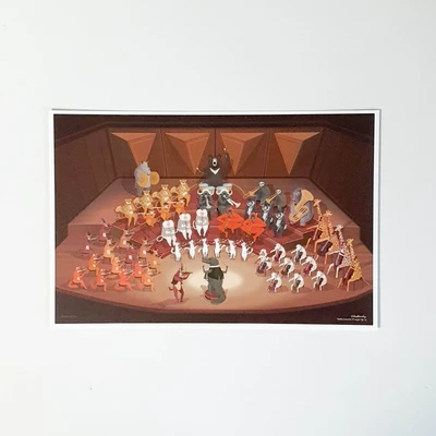 [애니멀리아 엽서] 애니멀리아 오케스트라_animalia orchestra