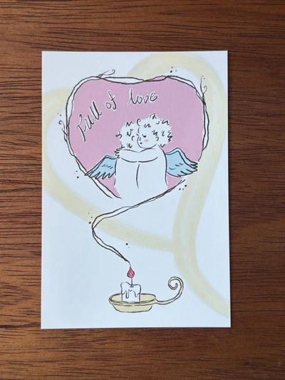 [Postcard] Full of love