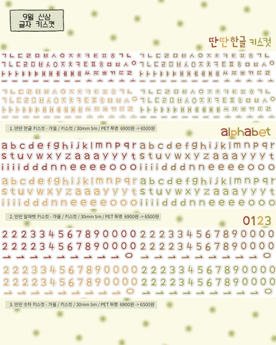 9월 신상 딴딴 키스컷