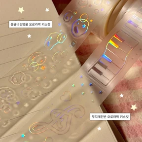 오로라박 키스컷테이프 2종