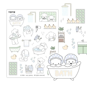 버블버블 씰스티커