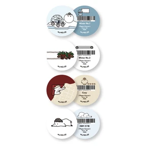 Winter Paper Kisscut 4종