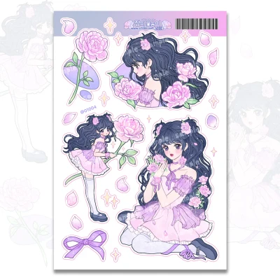 장미꽃송이 (바이올렛)