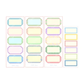 마이 타이틀 칩스 모조지스티커 4pcs
