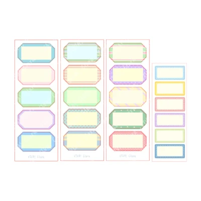 마이 타이틀 칩스 모조지스티커 4pcs