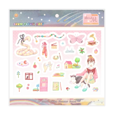 [눈꽃씨 스티커]_About M