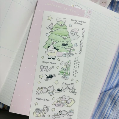 (20% 할인)Winter is fun 스티커