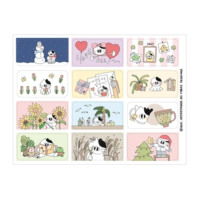 2번째 열두달 스티커