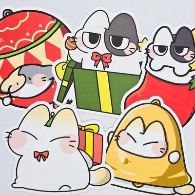 꿈꾸는가을 크리스마스 리무버블 조각스티커🎄