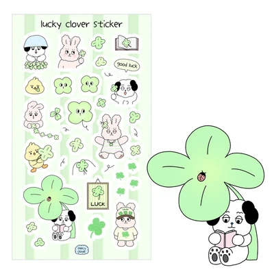 럭키클로버 스티커🍀