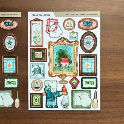 FRAME COLLECTOR 씰스티커