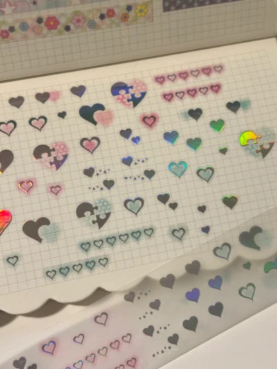 하트앤하트 3D 홀로그램 박 키스컷