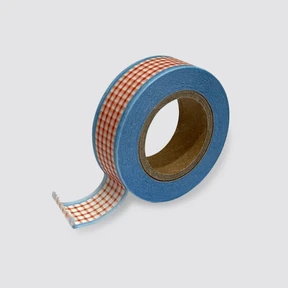[10% SALE] girlish check masking tape