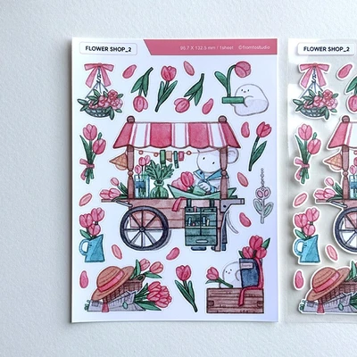 Flower Shop_2 씰스티커