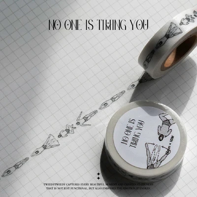 NO ONE IS TIMING YOU 마스킹테이프