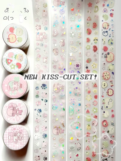 30mm 은박 키스컷 5종 올인원 세트♥