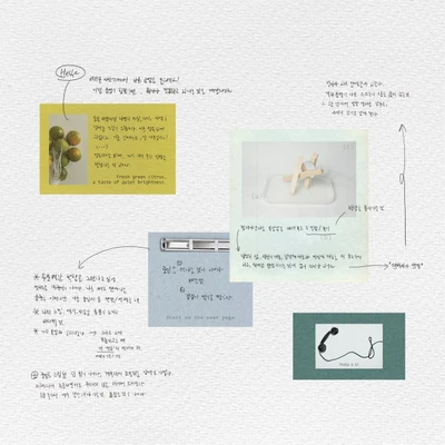레터 스티커팩