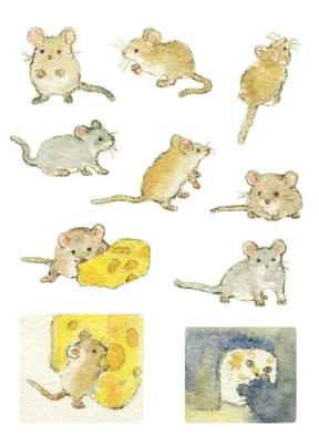 새앙쥐 스티커