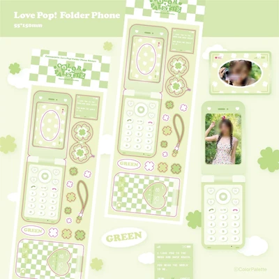 (단종)Love Pop! Folder Phone green ver.