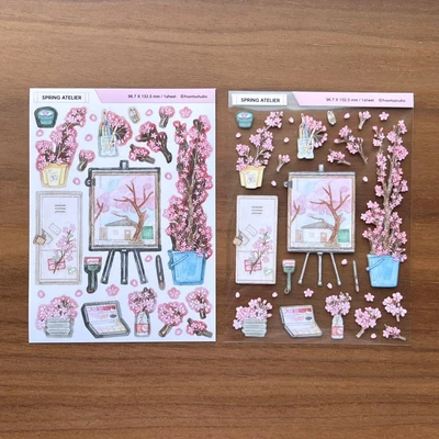 Spring Atelier 씰스티커