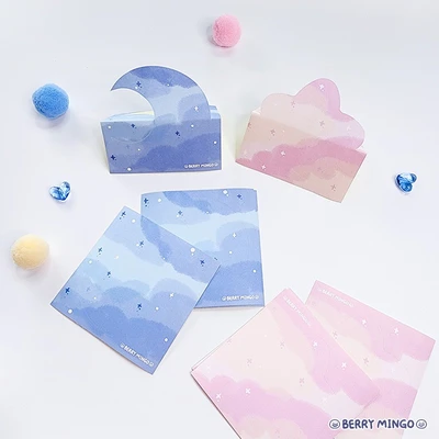 달 별 모조지 SET