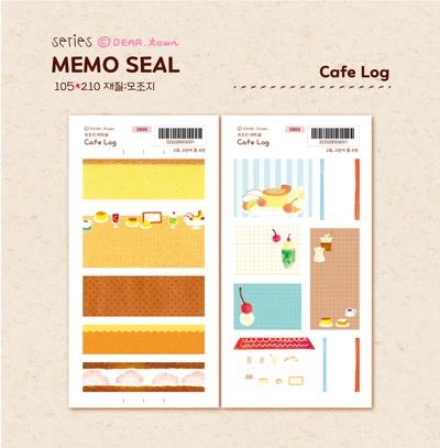 모조지 메모씰 (4종)