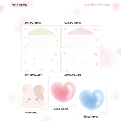 NEW 메모패드 5종