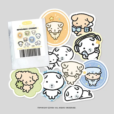 Random removable stickers 2 (4개입)