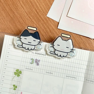 천사 냥이 랜덤 자석 집게