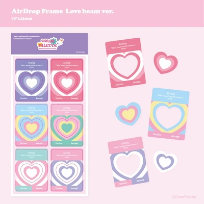 (단종)Airdrop Frame- 러브빔ver.