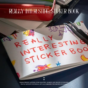 REALLY INTERESTING STICKER BOOK 이형지북