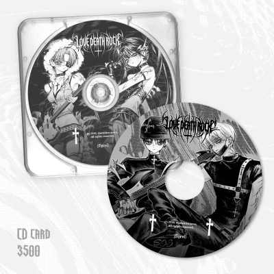 Love Death Rock CD엽서