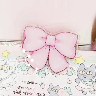 [토토봉봉] 핑크리본 양면집게