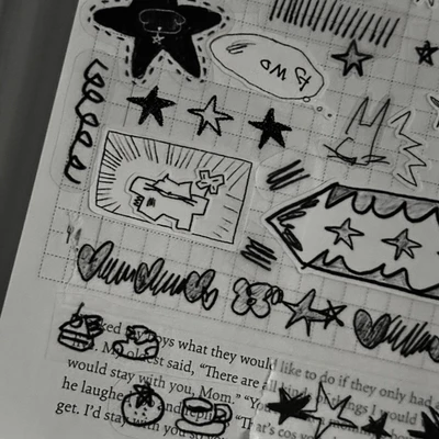 flower.heart.star masking tape -!! 