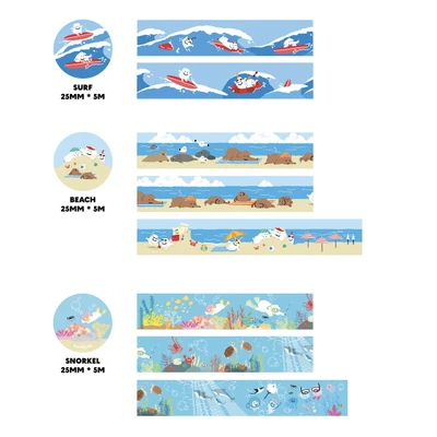 Summer Masking Tape 3종