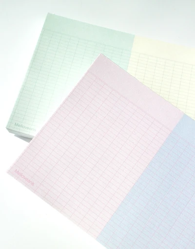 Two color grid memo 2종