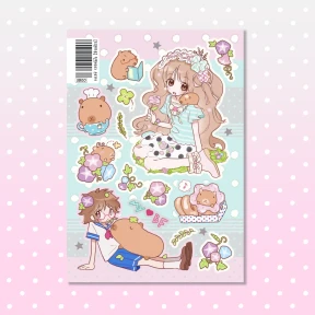 민트바라 스티커