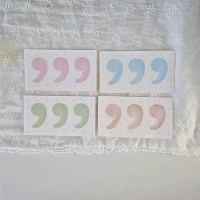 쉼표 모조지팩