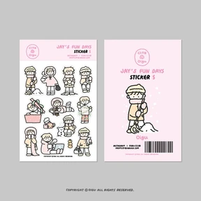 Jay's Fun days sticker 5