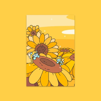 일러스트엽서 : 해바라기