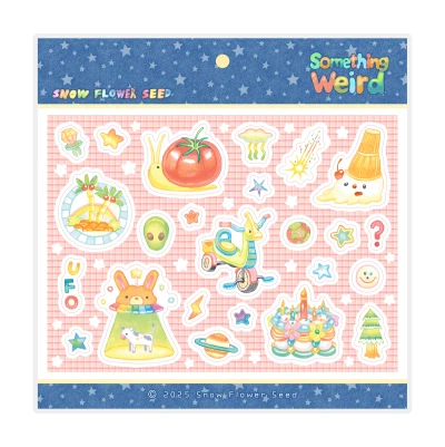 [눈꽃씨 스티커]_Something Weird