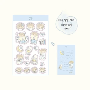 서투른 일상 스티커