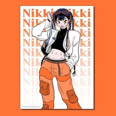 니키니키(A4 포스터/엽서)