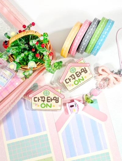 다꾸타임ON 아크릴 단면 집게