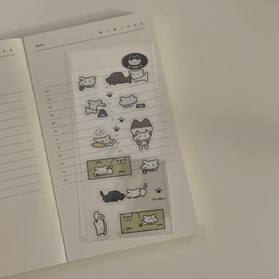 투명 스티커 2